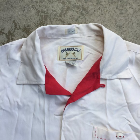 Vintage Retro Silk Shirt - Picture 2 of 10